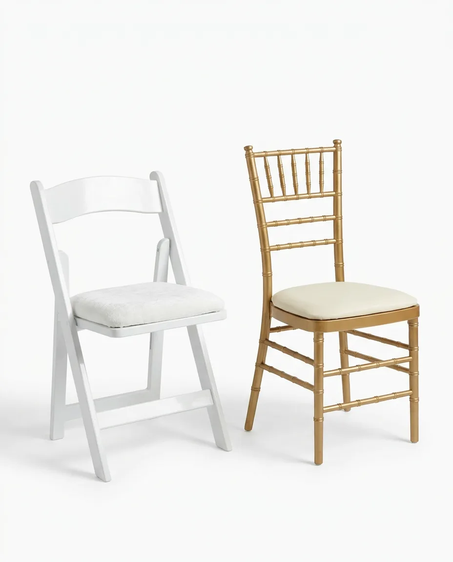 Chairs for event rentals by Elite Events LA